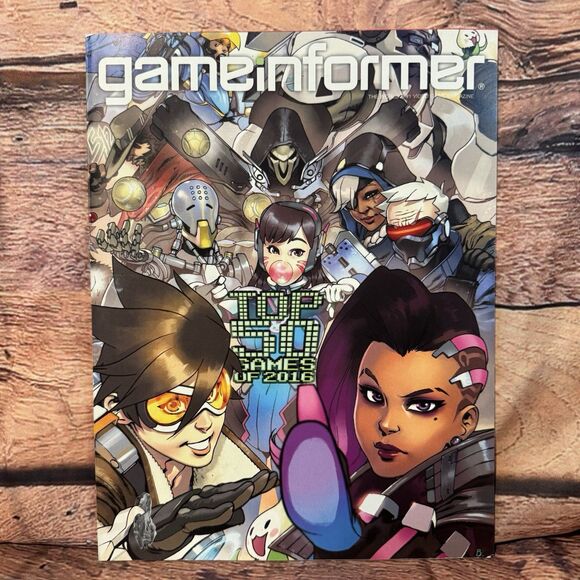 Game Informer Issue Magazine #286 Feburary 2017 Top 50 Games Of 2016 Gaming - Picture 1 of 2